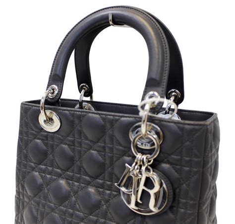 sac dior key medium|Dior lambskin bag.